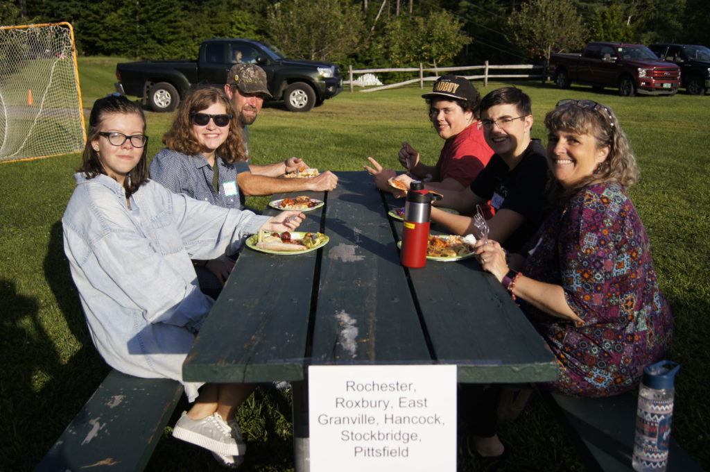 Families at the Potluck 2018