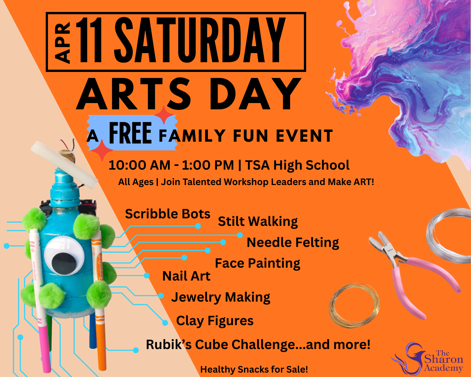 TSA Family Arts Day is April 11